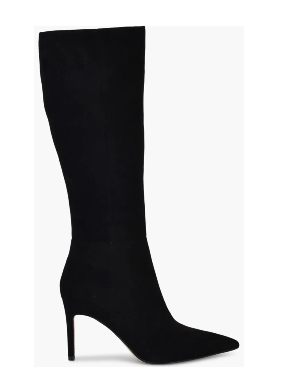 Nine West Cook Knee-High Pointed-Toe Stiletto Boots in Black, Size 5, NEW $249